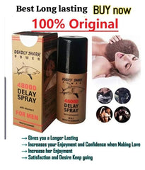 Deadly Shark Power 48000 Delay Spray Made on Germany
