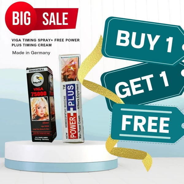 Viga Timing Spray With Free Power Plus Timing Cream