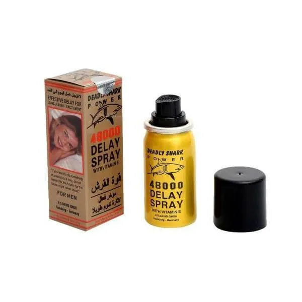 Deadly Shark Power 48000 Delay Spray Made on Germany