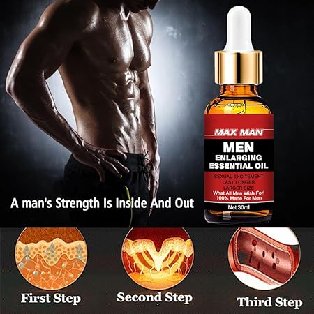 MAXMEN  Enhancement Grow Oil for Men