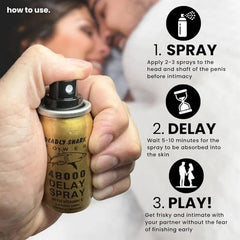 Deadly Shark Power 48000 Delay Spray Made on Germany