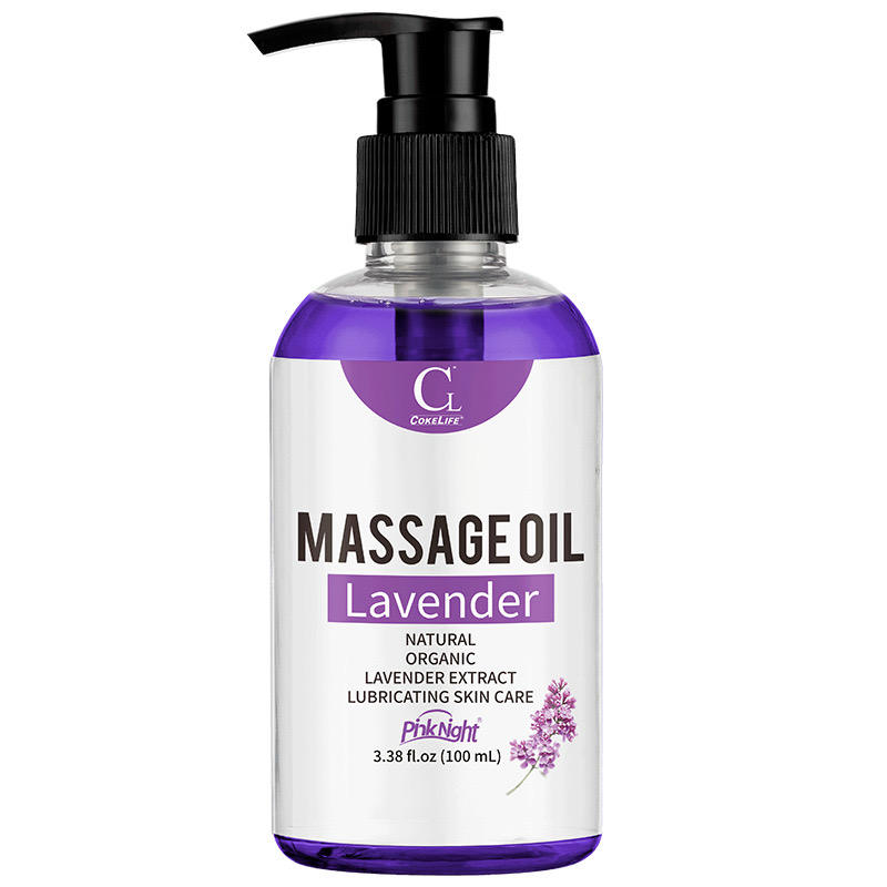 PINK NIGHT Lavender body massage oil | Lavender oil spa massage oils for the massage of body promote blood circulation relieve sore muscles 250ml