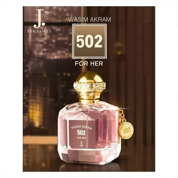 Wasim Akram 502 + Janan Gold Long Lasting Fragrance Perfume