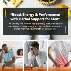 Herbal Tea for Men Performance  Booster